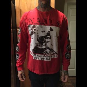 Nails You Will Never Be One Of Us Shirt XL