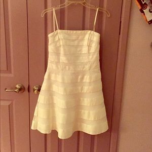 White House Black Market Strapless Cocktail Dress