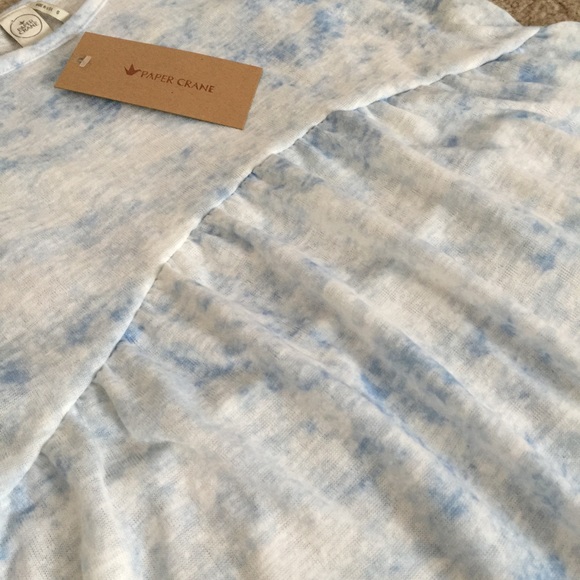 Paper Crane Empire Waist Hi-Low Tank Top Size S - Picture 3 of 6