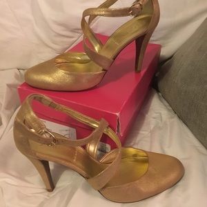 Jcrew marlene crisscross platform heels