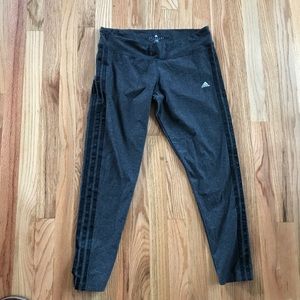 Adidas Grey cropped leggings