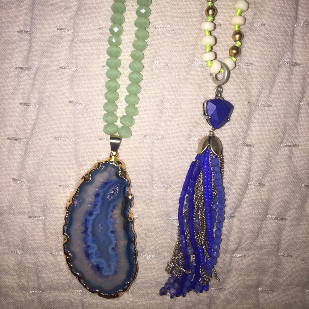 Long necklaces