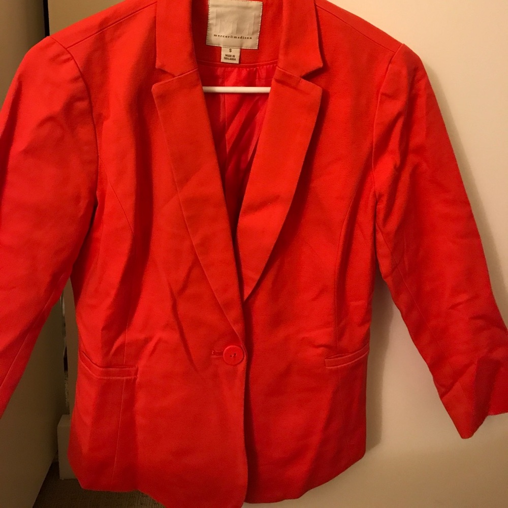 Burnt Orange Blazer