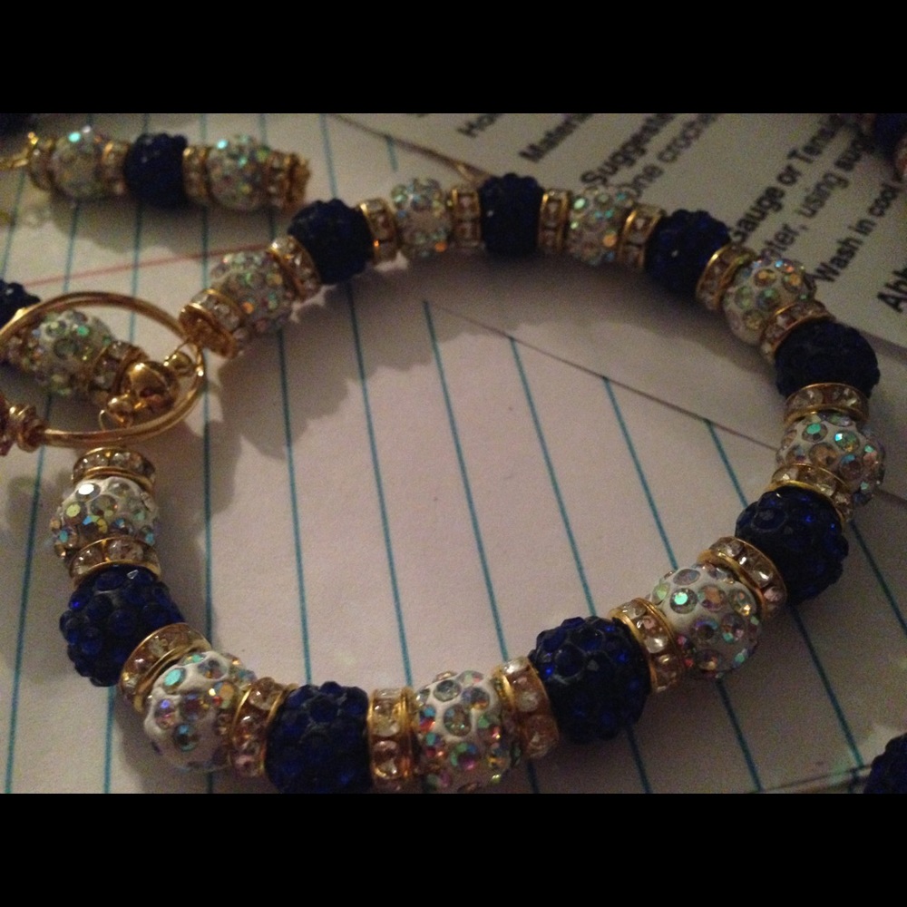 Customized,Handmade 4pc Jewelry set - Picture 4 of 6