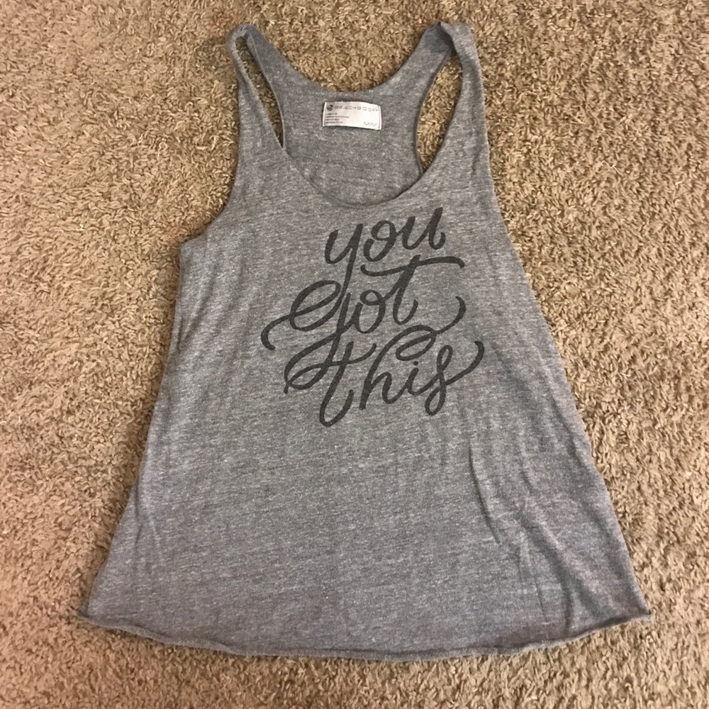 Beachbody Gray Work Out Tank Top