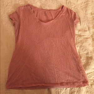 New York and co pink tee shirt