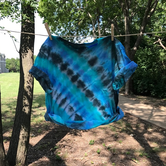 Tops - Tie dye campus Tee