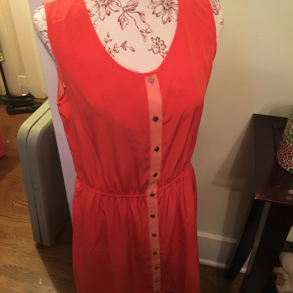 Mark coral summer dress