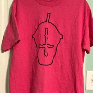 Hot pink slushee cult t shirt