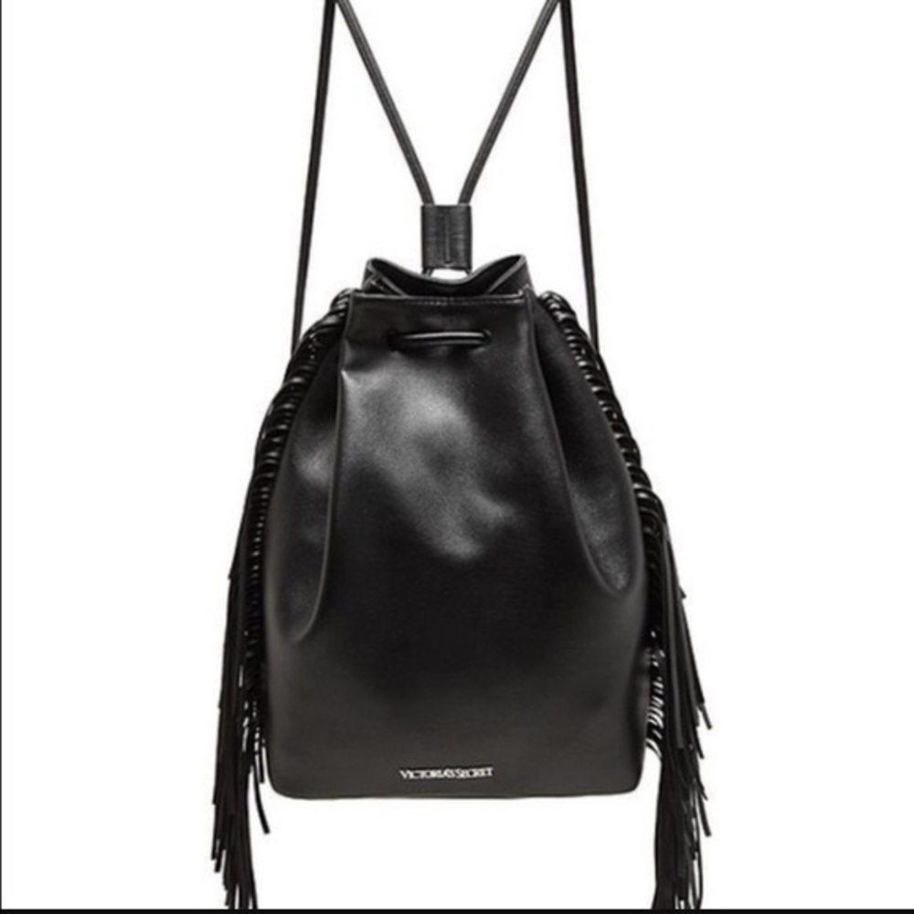 Black Victoria Secret Backpack