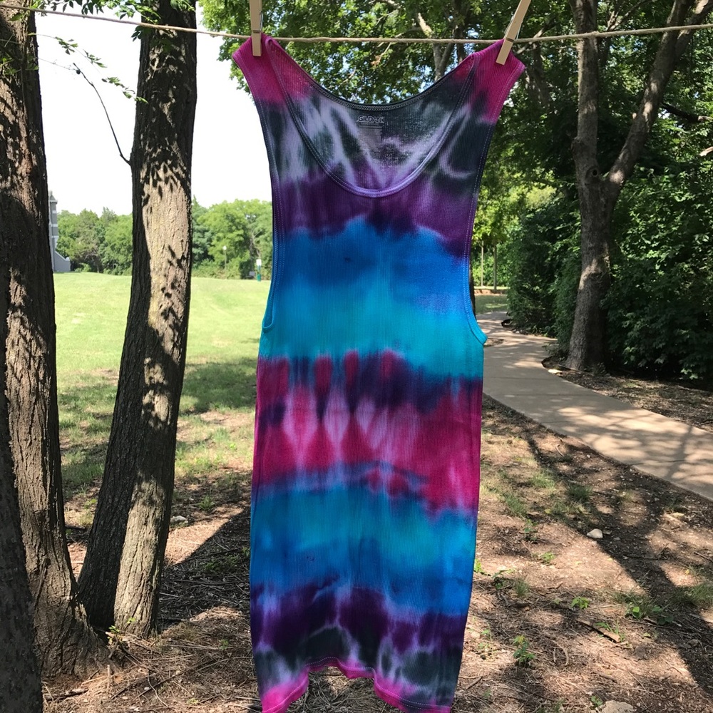 Tie dye dress
