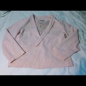 ASOS Pink Open Front Blazer