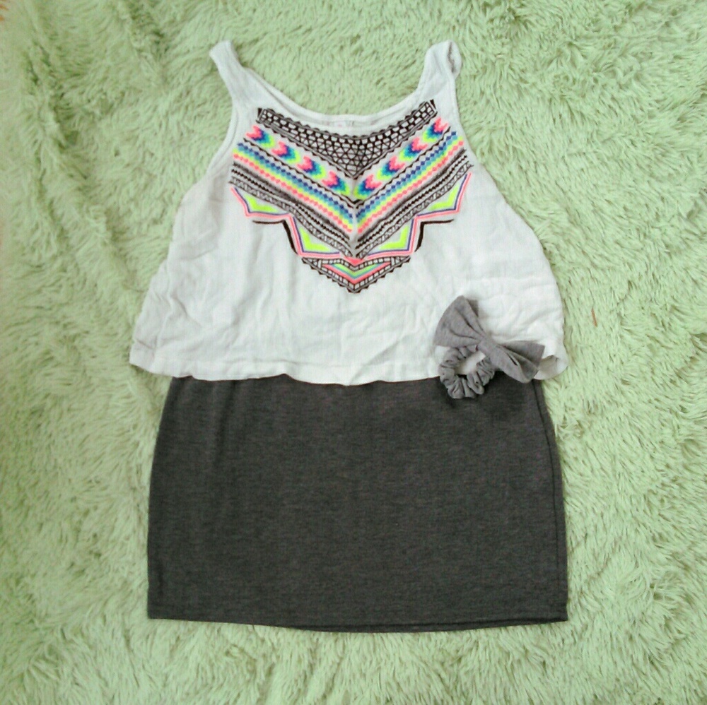 Grey Knit Skirt