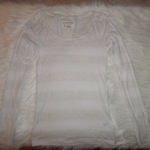 White and Gray long sleeves