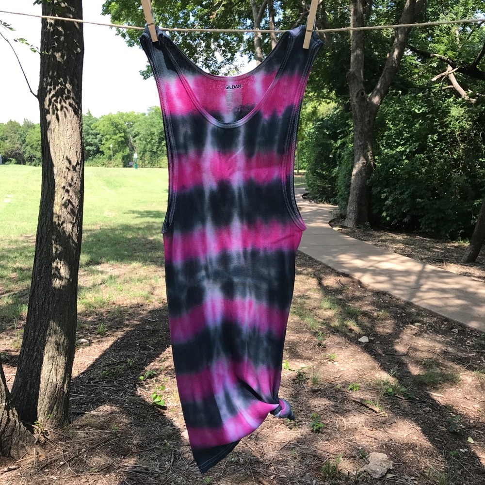 Tie dye dress