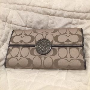 Brown Coach wallet