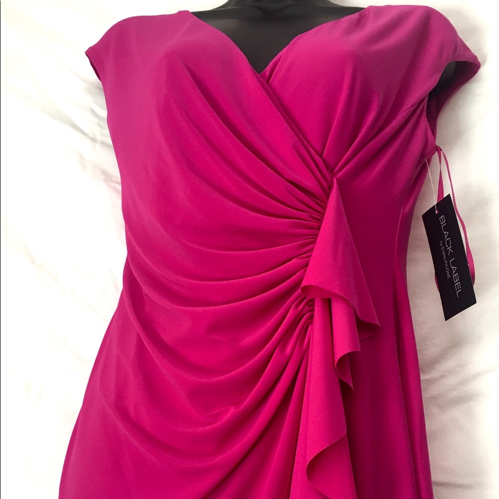 🔥Cap sleeve ruffle sheath dress