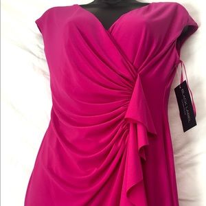 🔥Cap sleeve ruffle sheath dress