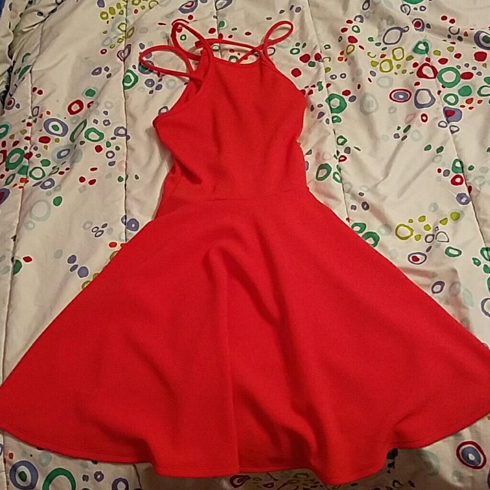 Joyce Leslie Bright Red Dress