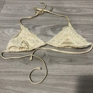 Beach Bunny Swimwear Beige Top