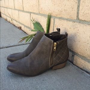 Gray Mossimo Ankle Boots