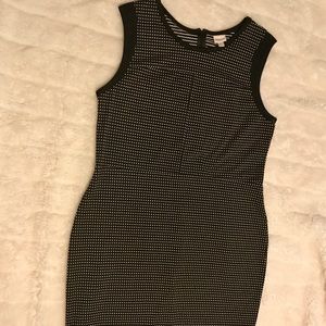 Black and white Bodycon Dress