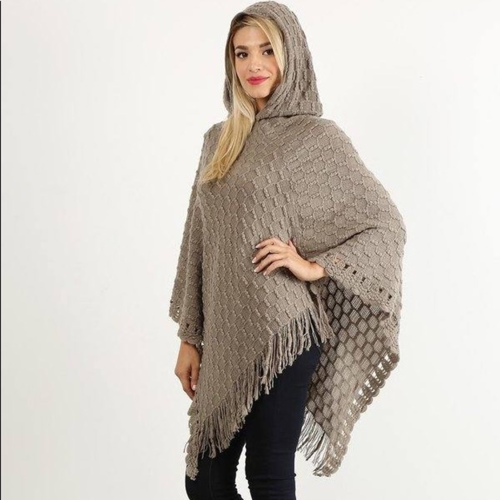 Hoodie poncho