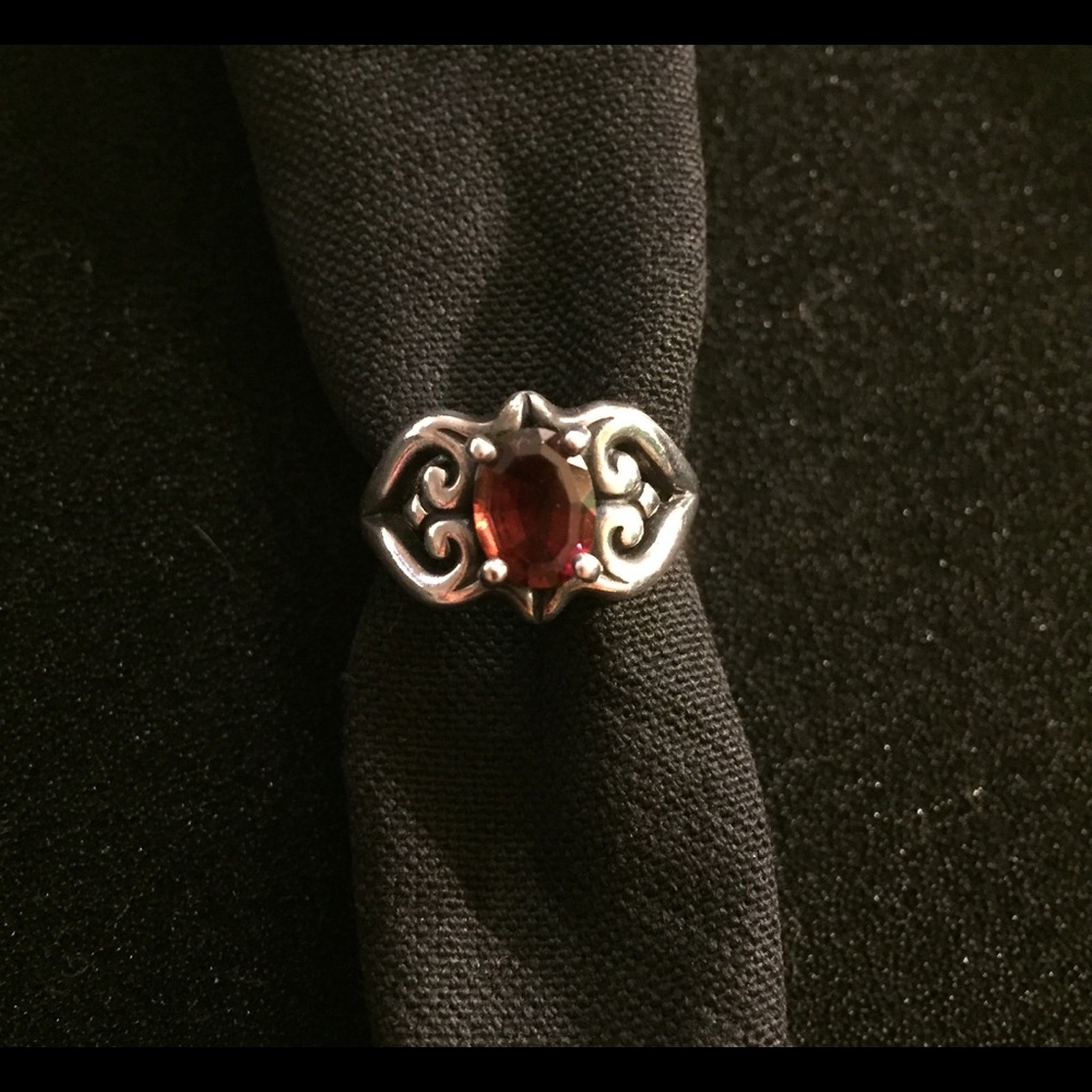 James Avery Ruby Spanish Lace Ring- size 6