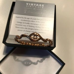 NEW Alex and Ani evil eye bracelet