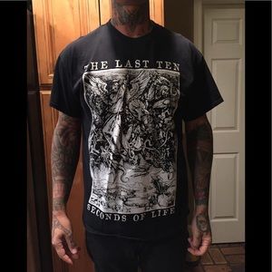 The Last Ten Seconds Of Life Deathcore Shirt XL