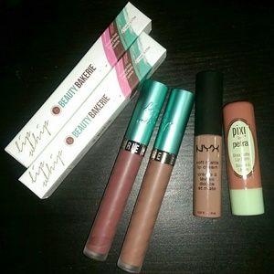 Lip Bundle: Beauty Bakerie Lip Whips, NYX, Pixi