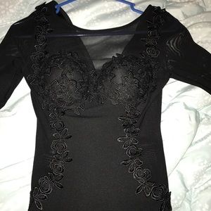 Black lace dress! Willing to bargain !