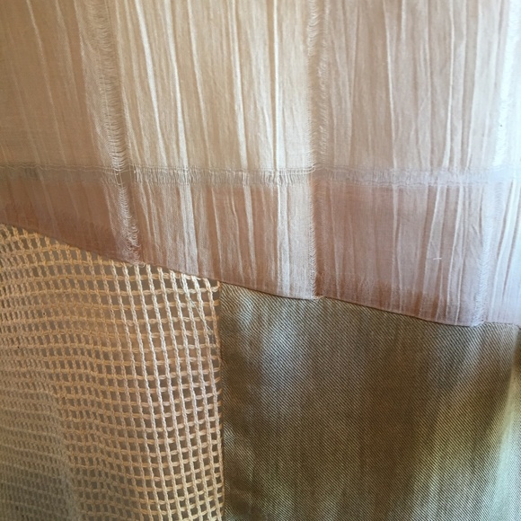 Multi-Patterned Textured Bohemian Top - Picture 5 of 6