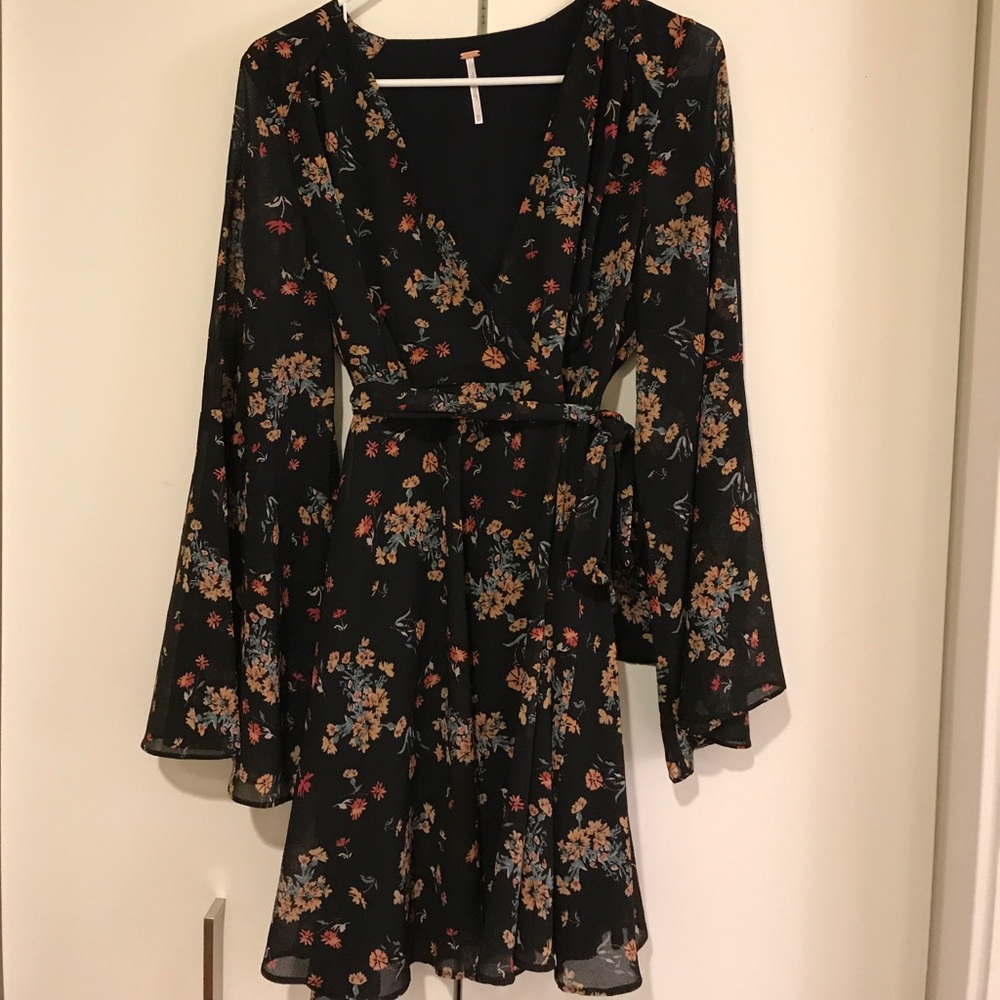Free People Boho Floral Dress