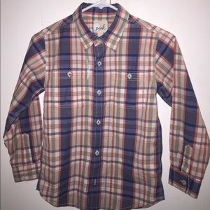 Boys Button Down Long Sleeve Shirt