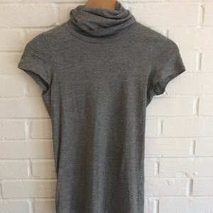 Grey Theory Shortsleeved Turtleneck