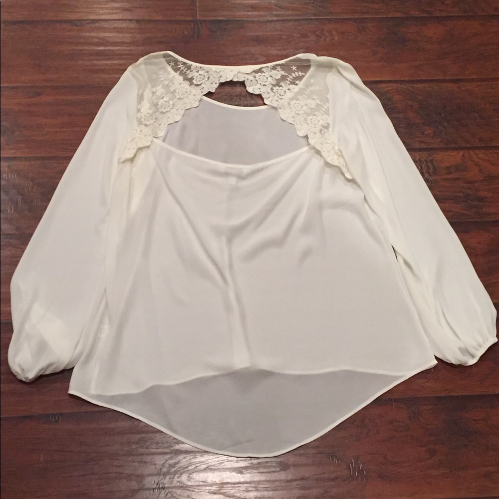 Open Back Blouse