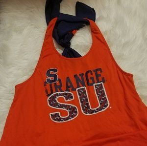 Syracuse orange workout tank top