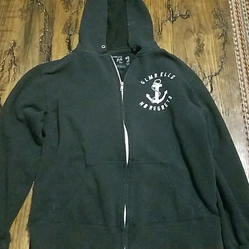 Glamour kills zip up hoodie