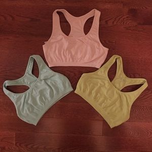3 Champion Sports Bras (Medium)