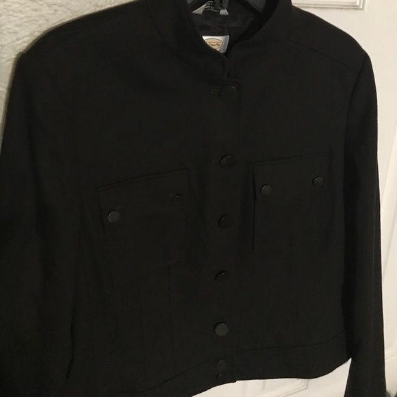 Talbots's Sz 16 Petites Wool Lined Jacket Brown - Picture 2 of 7