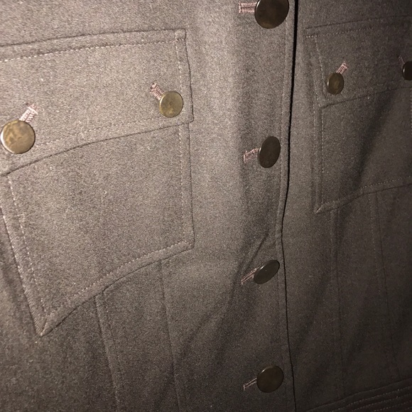 Talbots's Sz 16 Petites Wool Lined Jacket Brown - Picture 3 of 7