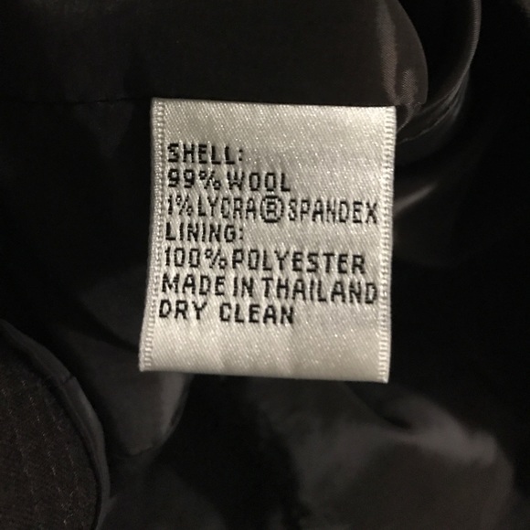 Talbots's Sz 16 Petites Wool Lined Jacket Brown - Picture 7 of 7