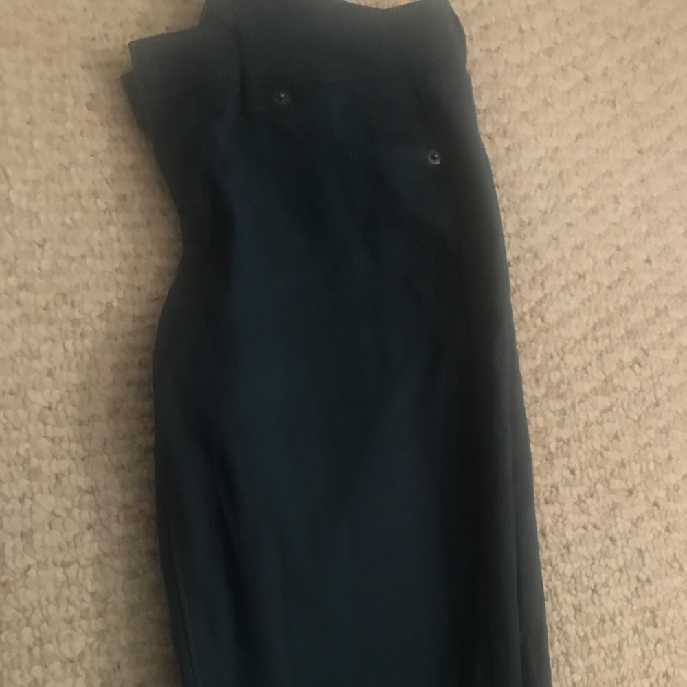 The Limited Hunter green skinny jeans