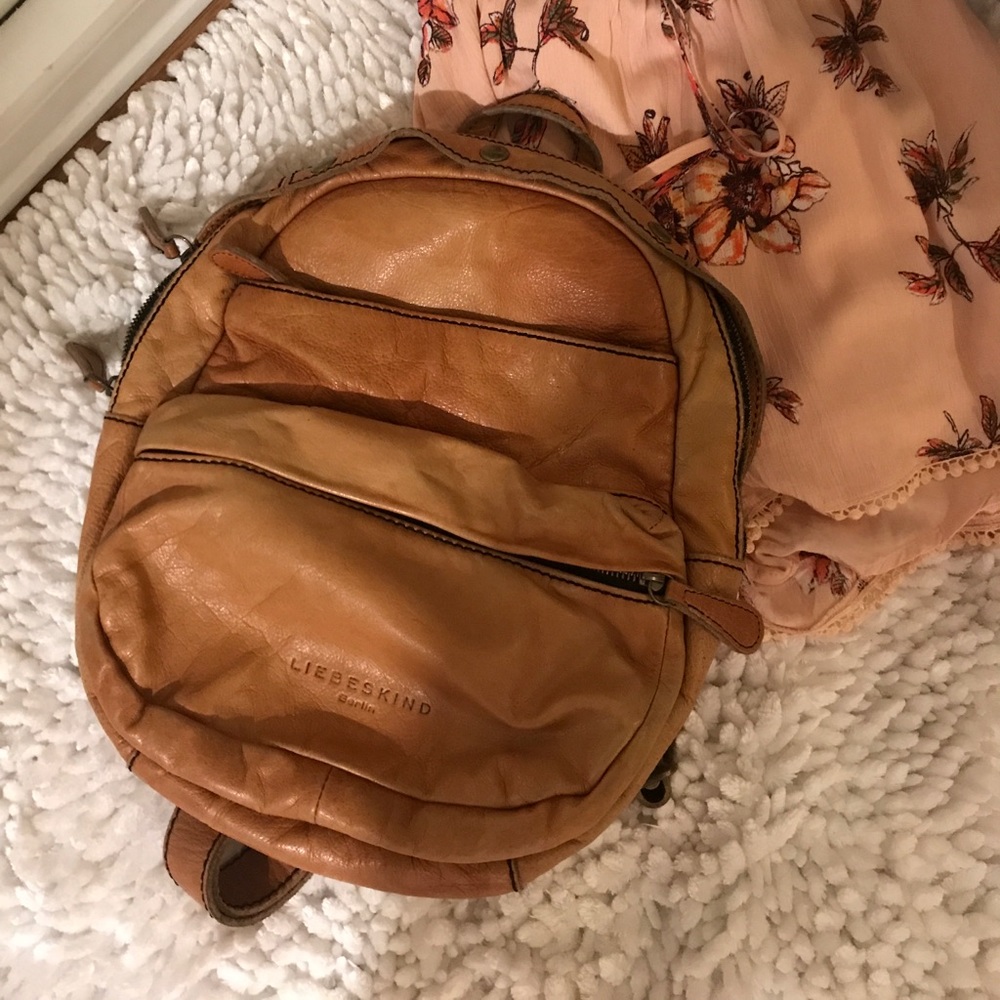 Liebeskind leather backpack