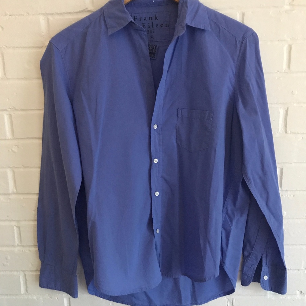 Frank & Eileen Periwinkle Button Down