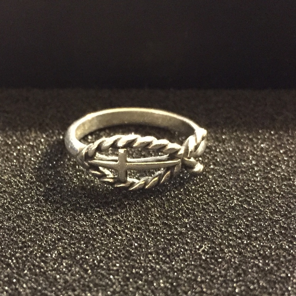 James Avery Knot Christian Fish Ring-size 6