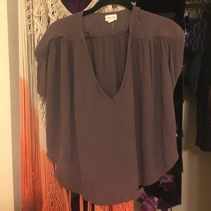 Purple flowy vneck Purple flowy vneck
