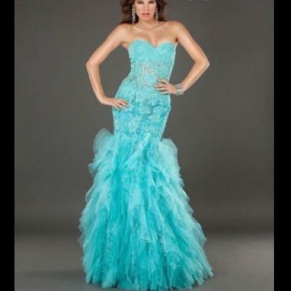 Blue Jovani Prom Dress