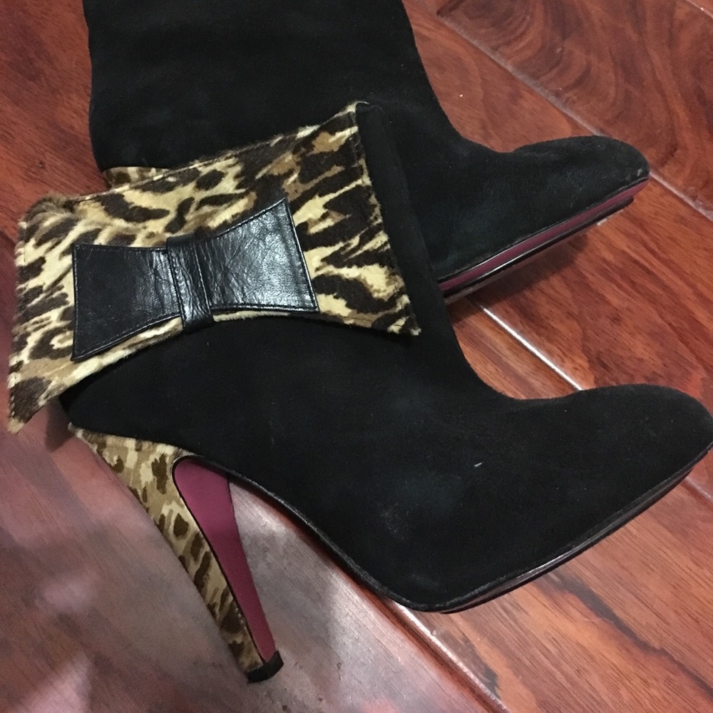 Black booties